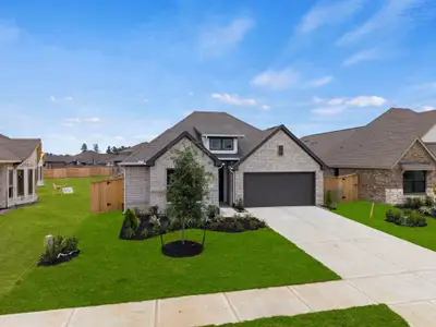 New construction Single-Family house 28813 Crockett Gardens Dr, New Caney, TX 77357 plan Lucas - image