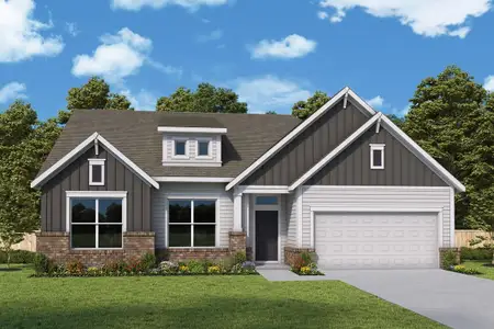New construction Single-Family house 245 Flowering Senna Dr, Buda, TX 78610 plan The Touchstone - image