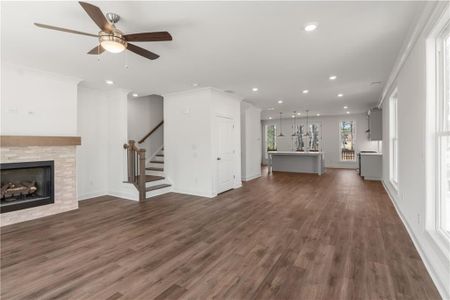 New construction Townhouse house 2360 Edgar Park Pl, Unit 99, Duluth, GA 30096 The Autry- photo 18 18