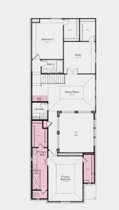 Structural options added include: Wet bar, sliding door unit in breakfast area, upgraded primary shower, and walk-in closet in primary suite.