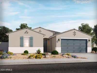 New construction Single-Family house 36833 W La Paz Street, Maricopa, AZ 85138 Amber- photo 0