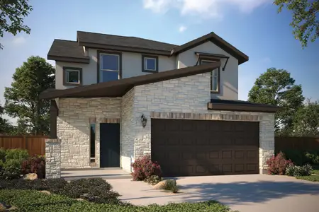 New construction Single-Family house 1506 Corsac Wy, Austin, TX 78758 plan Lyric - image