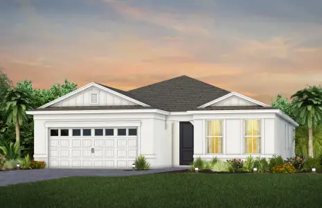 New construction Single-Family house 9225 Pacific Palms Ave, Melbourne, FL 32940 plan Mystique - image