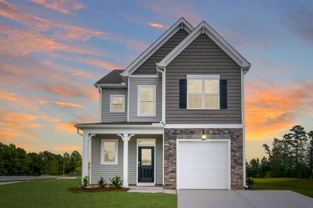 New construction Single-Family house 127 Marlborough St, Raeford, NC 28376 plan Turlington - image