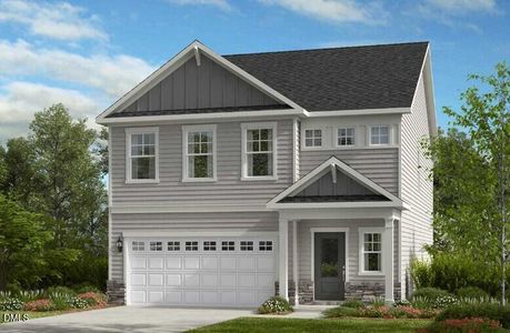 New construction Single-Family house 1104 Days End Pl, Wendell, NC 27591 plan Harper - image