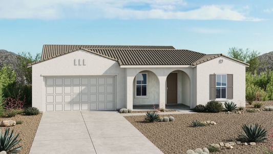 New construction Single-Family house 25648 77th Dr, Peoria, AZ 85383 plan Thompson - image