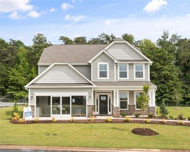 New construction Single-Family house 7033 Manchester Drive, Flowery Branch, GA 30542 - photo 0