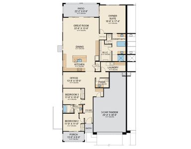 New construction Duplex house 3342 S Stuart Ct, Gilbert, AZ 85297 plan Residence Two - image 3