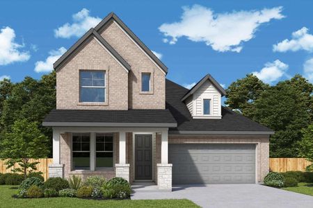 New construction Single-Family house 310 Big Pine Trl, Rosenberg, TX 77471 plan The Lilac - image