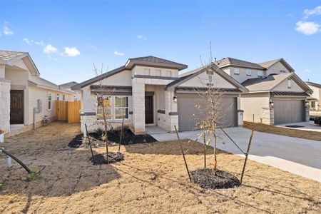 New construction Single-Family house 117 Boulder Ridge Trl, Liberty Hill, TX 78642 Willow- photo 1 1