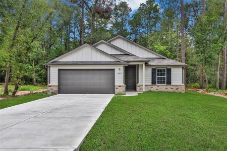 New construction Single-Family house 2810 Parthenon Pl, New Caney, TX 77357 The Siena- photo 0