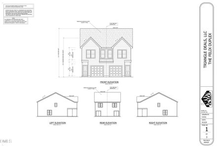 New construction Duplex house 309-311 Rocky St, Rocky Mount, NC 27803 - image