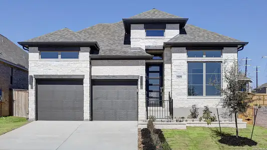 New construction Single-Family house 12905 Gilmore Bnd, San Antonio, TX 78245 plan 2169W - image