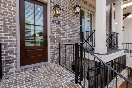 New construction Townhouse house 540 Fisher Dr, Unit 46, Alpharetta, GA 30009 The Chamberlain- photo 3 3