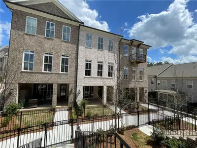 New construction Townhouse house 3807 Osprey Ridge Rd, Unit 205, Peachtree Corners, GA 30092 The Benton I- photo 0