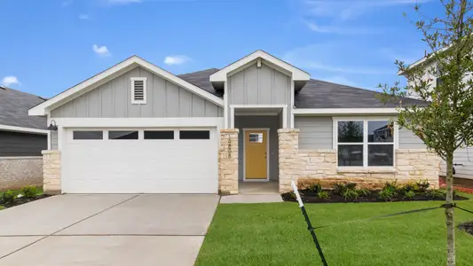 New construction Single-Family house 18028 Blazing Ranch Ln, Manor, TX 78653 plan The Kingston - image