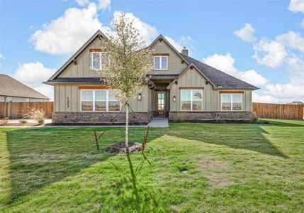 New construction Single-Family house 125 Gray Fox Court, Godley, TX 76044 The Abilene- photo 0