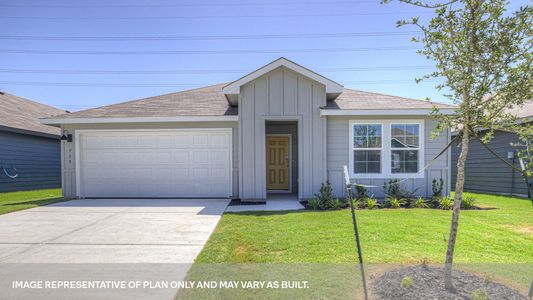 New construction Single-Family house 712 Prince Albert, Seguin, TX 78155 plan The Lakeway - image