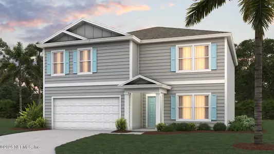 New construction Single-Family house 52 Sawdust Ln, Palm Coast, FL 32137 - image