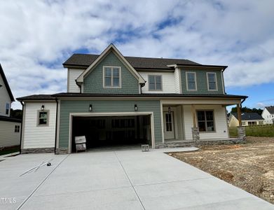 New construction Single-Family house 2442 Terri Creek Drive, Fuquay Varina, NC 27526 Hickory- photo 4 4