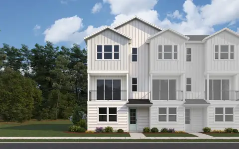 New construction Townhouse house 12 N Beach Wy, Jacksonville Beach, FL 32250 plan Haven - image