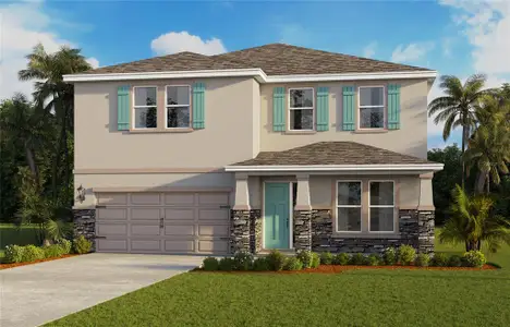 New construction Single-Family house 5360 Cloudberry Ave, Lakeland, FL 33811 plan Holden - image