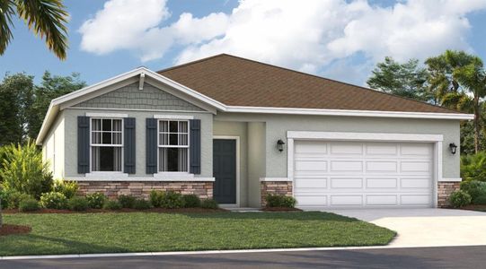 New construction Single-Family house 1670 Blue Lagoon Cir, Mascotte, FL 34753 The Webber- photo 1 1