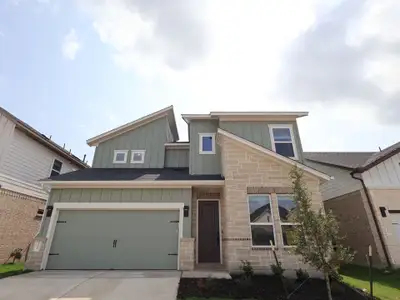 New construction Single-Family house 13215 Stabler Dr, Manchaca, TX 78652 plan Brahman - Capital Series - image