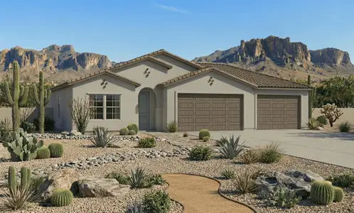 New construction Single-Family house San Tan Valley, AZ 85143 plan Arcadia - image