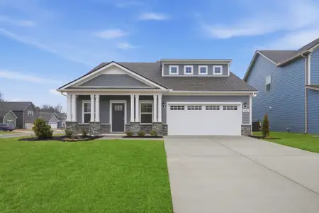 New construction Single-Family house 4018 Colleton Ln, Rockvale, TN 37153 plan 2256 Elevation DEF - image