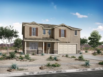 New construction Single-Family house 34317 N Drexel Way, San Tan Valley, AZ 85144 Revere- photo 0