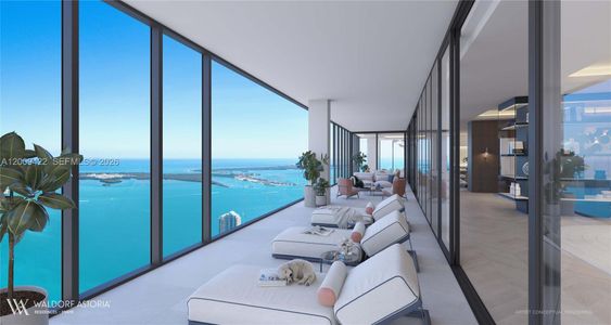New construction Condo house 300 N Biscayne Blvd, Unit 8401-8402, Miami, FL 33132 - image