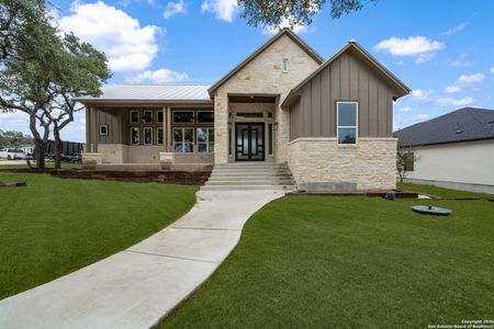 New construction Single-Family house 101 C Chisholm, Blanco, TX 78606 - image