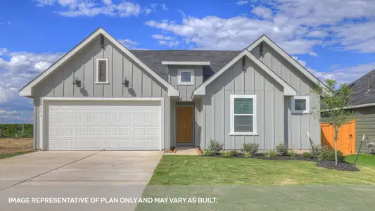 New construction Single-Family house 244 Las Lomas Dr, San Marcos, TX 78666 plan The Bellvue - image