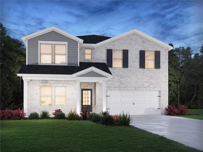 New construction Single-Family house 968 Brookshade Trl, Lawrenceville, GA 30045 plan Taylorsville Basement - image
