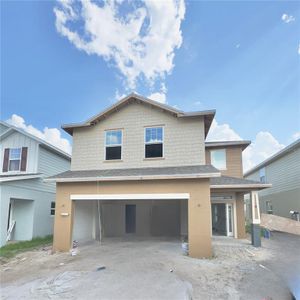 Actual listing lot and house under construction