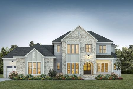 New construction Single-Family house 285 Mollie Meadow Dr, Clayton, NC 27576 plan Bellevue English Cottage - image