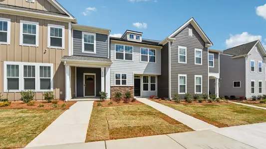New construction Townhouse house 2930 Clyde Dr, Charlotte, NC 28208 plan Rochester - image