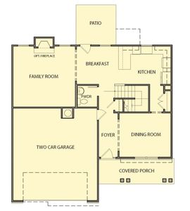 New construction Single-Family house 15 Madison Ln, Adairsville, GA 30103 plan Chatsworth - image 3