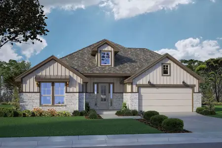New construction Single-Family house 15168 Cactus Bloom Ct, College Station, TX 77845 plan Hampton - image