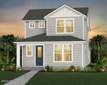 New construction Single-Family house 219 Plum Orchard Lane, Yulee, FL 32097 Monterey- photo 0