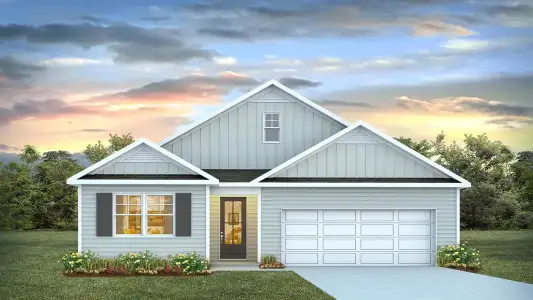 New construction Single-Family house 1062 Riverlake Blvd Sw, Supply, NC 28462 plan Calvert - image