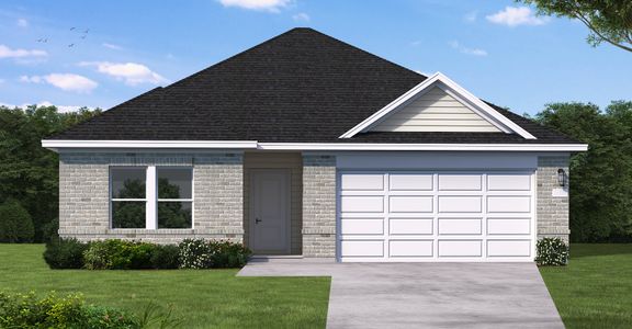 New construction Single-Family house 2514 N Heritage Dr, Dayton, TX 77535 plan Rains - image