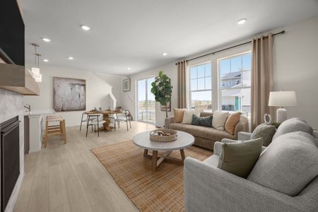 New construction Duplex house 5253 N Elk St, Aurora, CO 80019 plan Plan 1672 Modeled - image