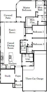 New construction Single-Family house 124 Bee Balm Rd, McKinney, TX 75071 plan Anton (2002-DM-40) - image