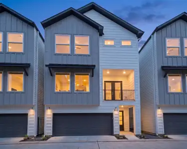 New construction Single-Family house 902 Kern St, Unit B, Houston, TX 77009 - image