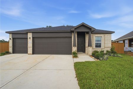 New construction Single-Family house 19766 Cape Greco Dr, Hockley, TX 77447 plan Pedernales - image