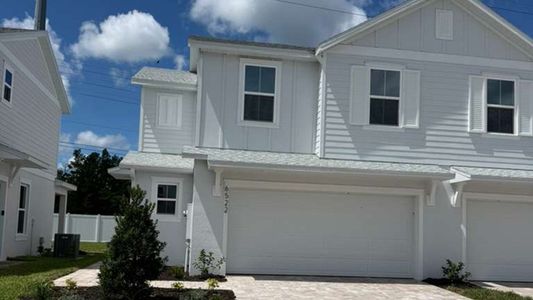 New construction Townhouse house 6522 Horseshoe Ln Wy, St. Cloud, FL 34773 plan Coronado - End - image
