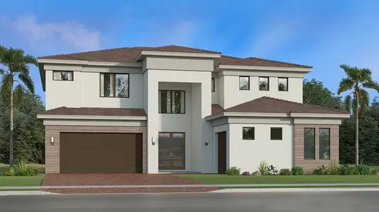 New construction Single-Family house 10110 Ruidoso Rd, Lake Worth, FL 33449 plan Cambridge - image
