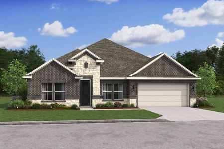 New construction Single-Family house 12018 St. Augustine Dr, Mont Belvieu, TX 77535 plan Geneva - image